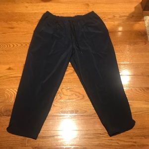 Lululemon navy cropped pants size 10
